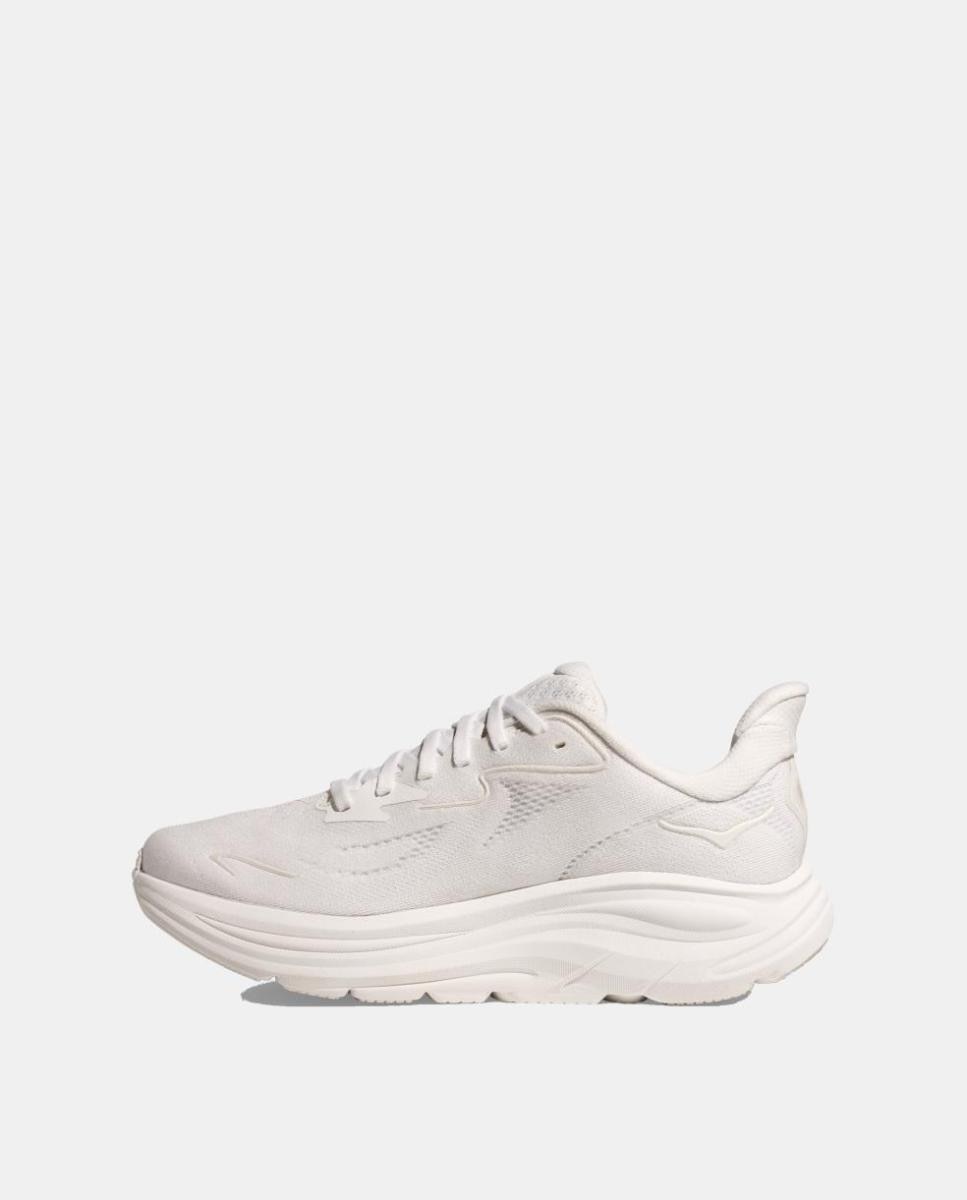 Hoka Zapatilla W Clifton 10 Para Mujer - Blanco Blanco-8