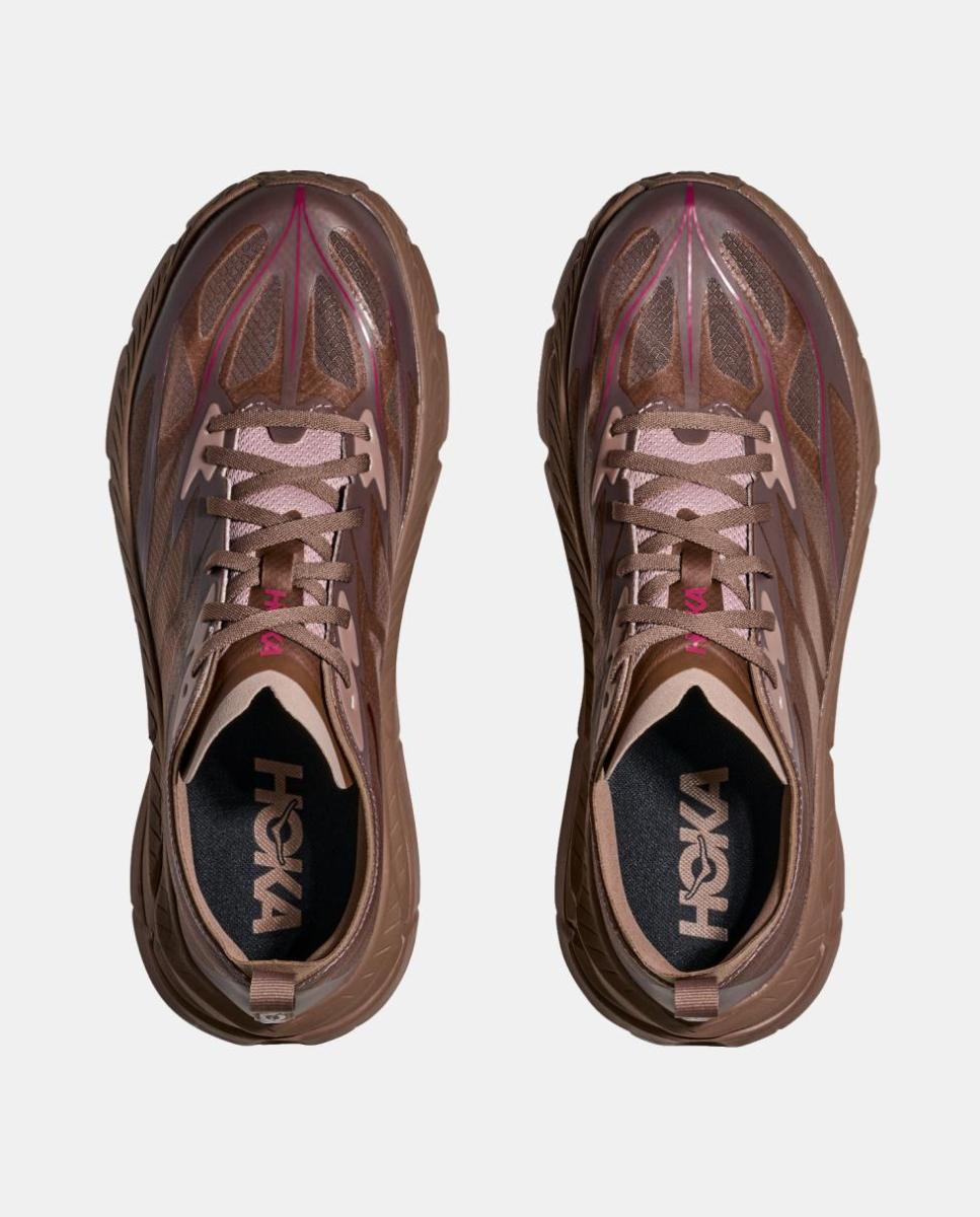 Hoka Mafate Speed 4 Lite para mujer - Negro / Blanco Negro / Blanco-2