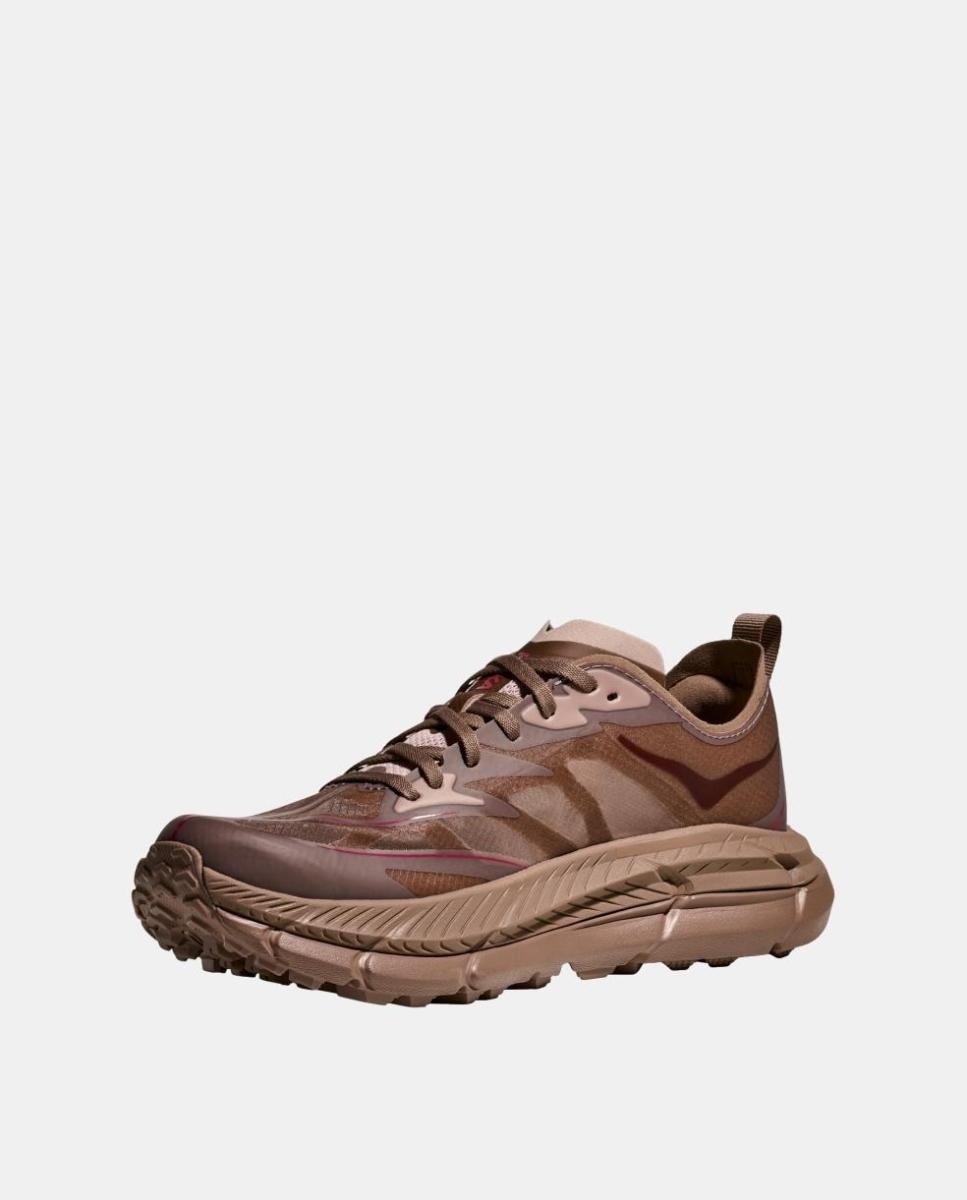 Hoka Mafate Speed 4 Lite para mujer - Negro / Blanco Negro / Blanco-3