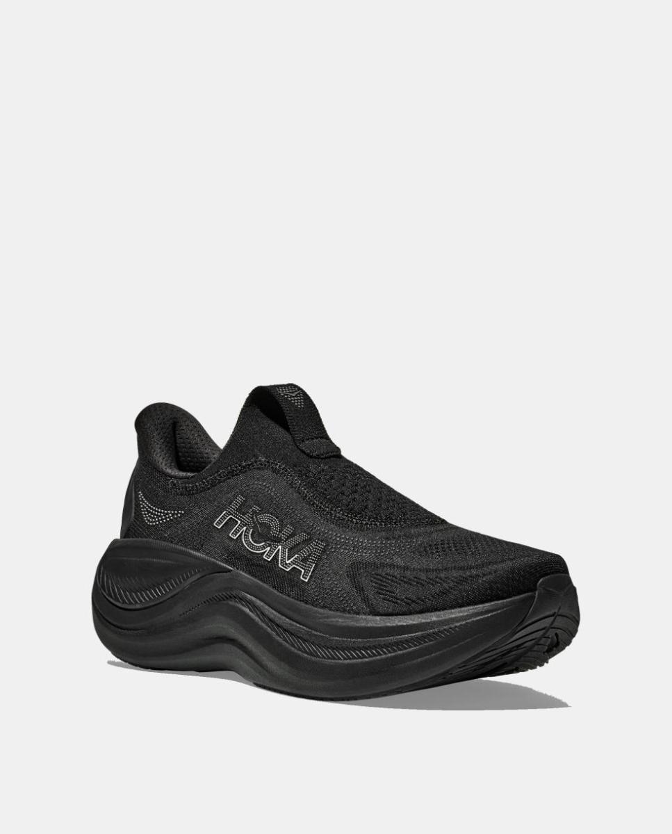 Hoka Skyward Laceless para mujer - Crema Crema-6