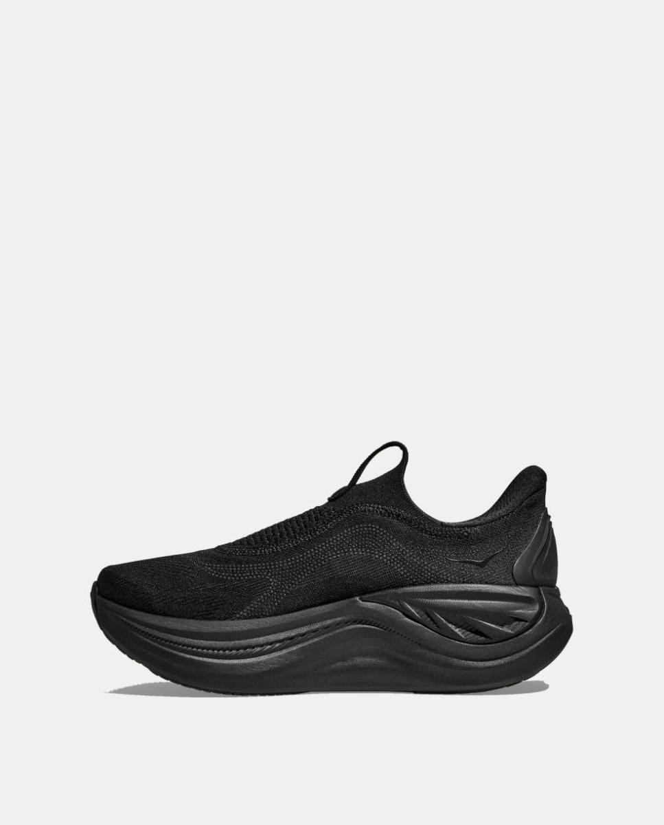 Hoka Skyward Laceless para mujer - Crema Crema-8