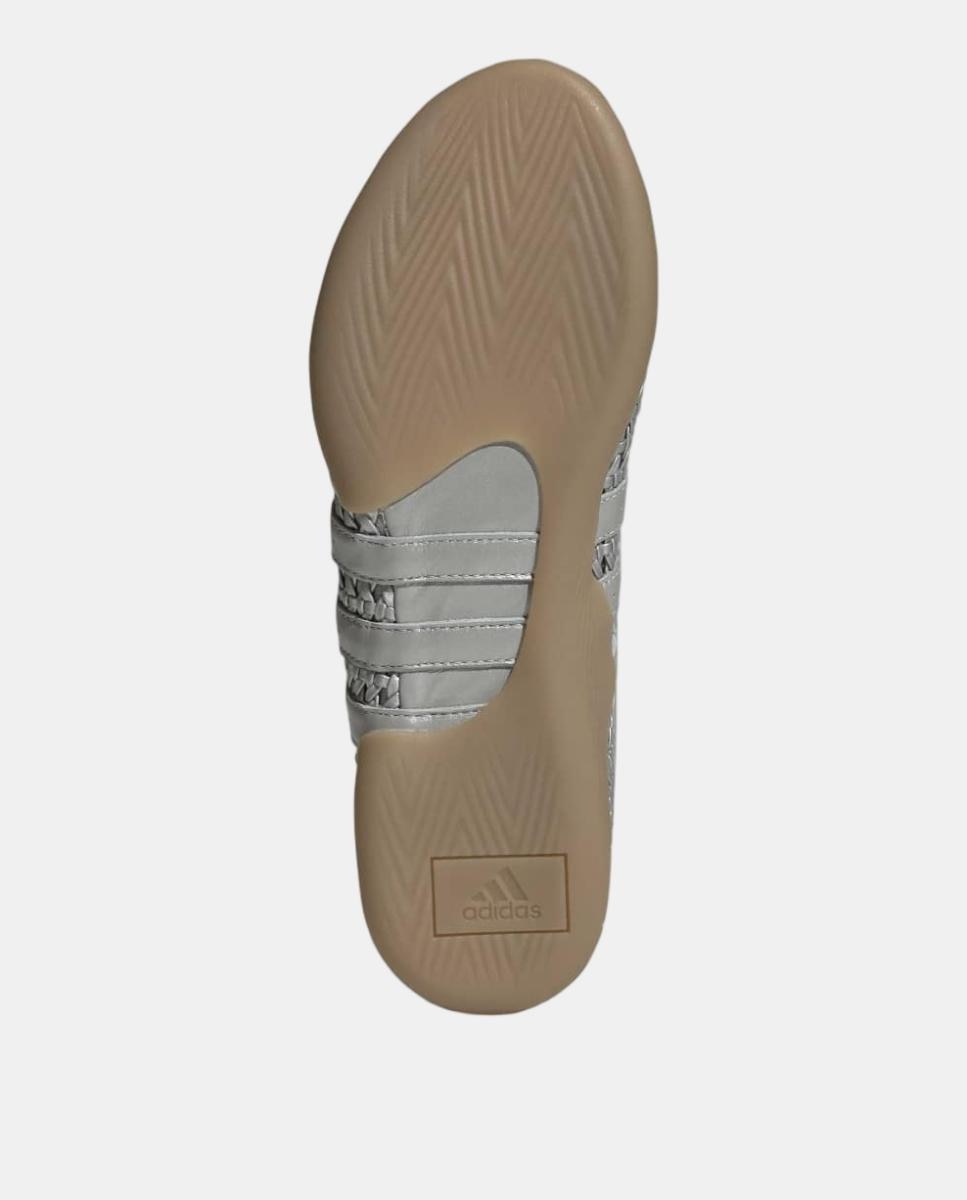 Taewkondo Mei Ballet de Mulher Adidas Prateado-4