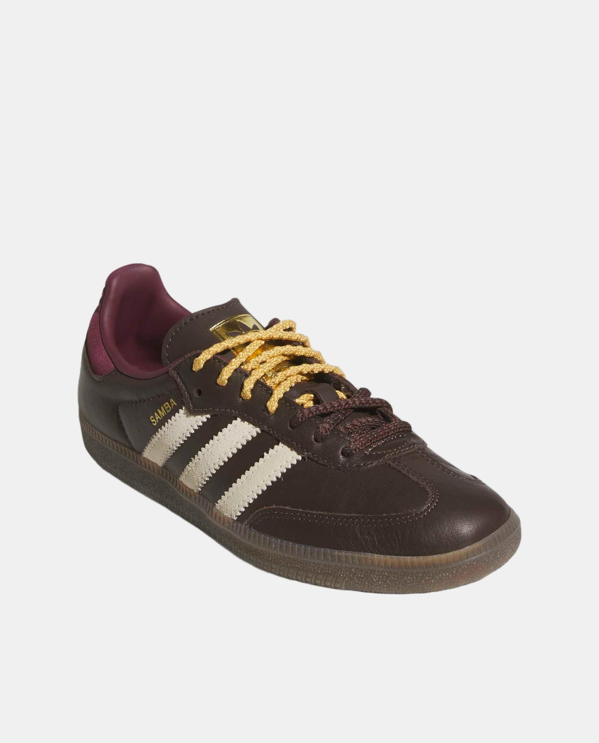 Sapatilhas Casual de Mulher SAMBA OG W Adidas Castanho-2