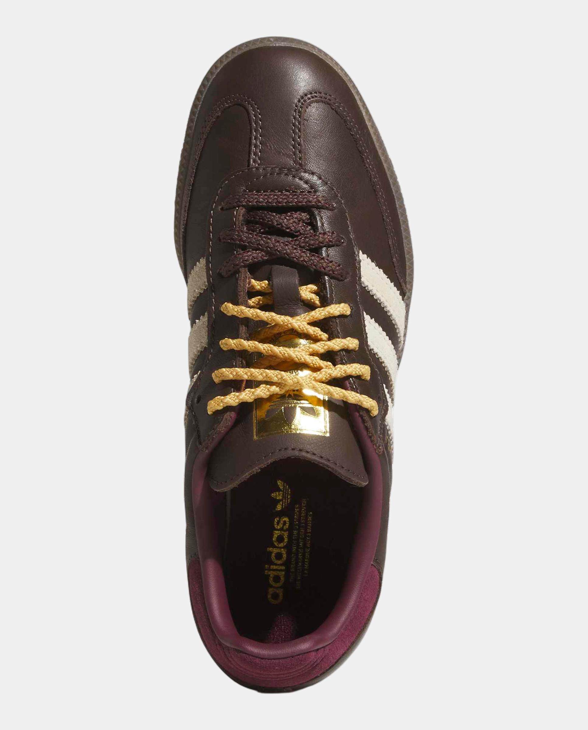 Sapatilhas Casual de Mulher SAMBA OG W Adidas Castanho-3