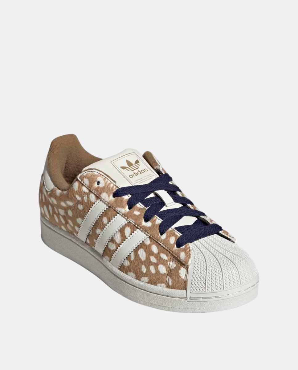 Sapatilhas Casual de Mulher SUPERSTAR II W Adidas Castanho-2
