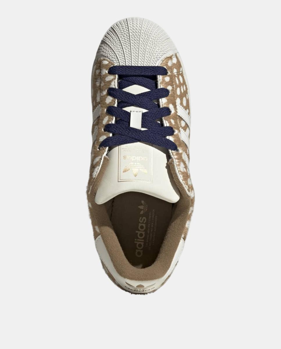 Sapatilhas Casual de Mulher SUPERSTAR II W Adidas Castanho-3