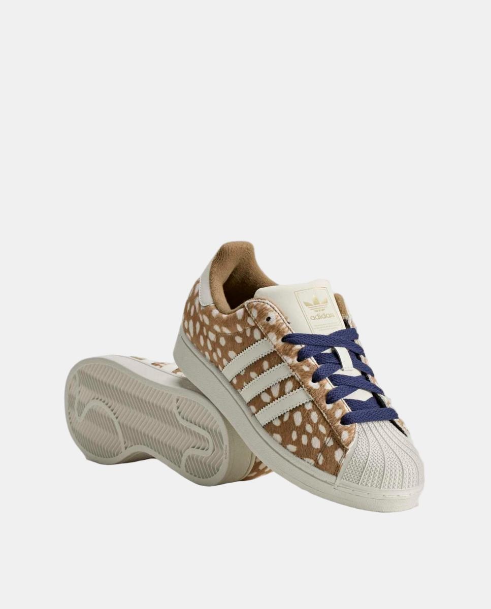 Sapatilhas Casual de Mulher SUPERSTAR II W Adidas Castanho-10
