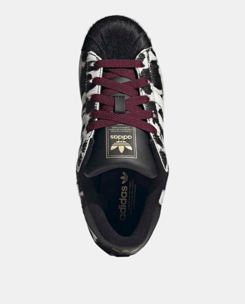 Zapatillas de Casual de Mujer SUPERSTAR II W Adidas - Negro Negro-3