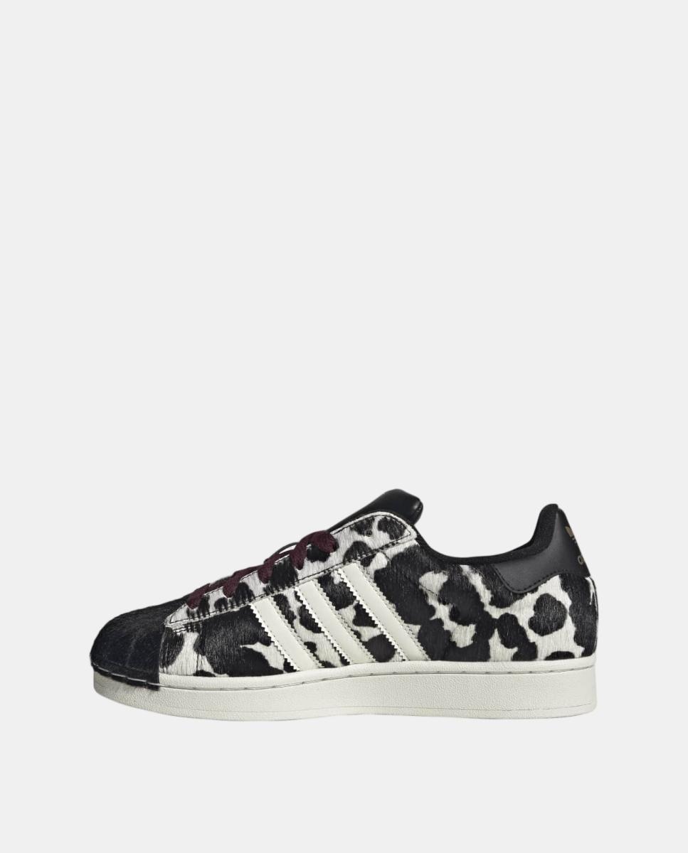 Zapatillas de Casual de Mujer SUPERSTAR II W Adidas - Negro Negro-4