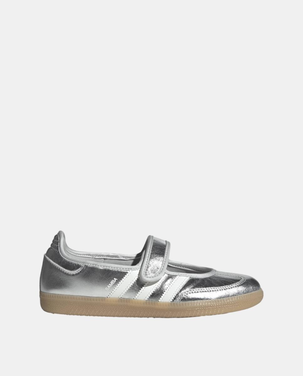 Zapatillas de Casual de Mujer SAMBA JANE W Adidas Plateado Plateado-1