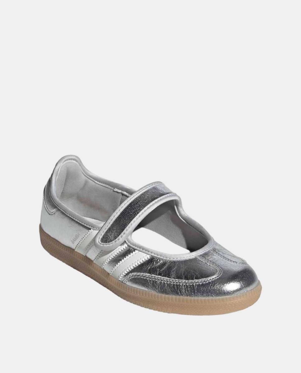 Zapatillas de Casual de Mujer SAMBA JANE W Adidas Plateado Plateado-2