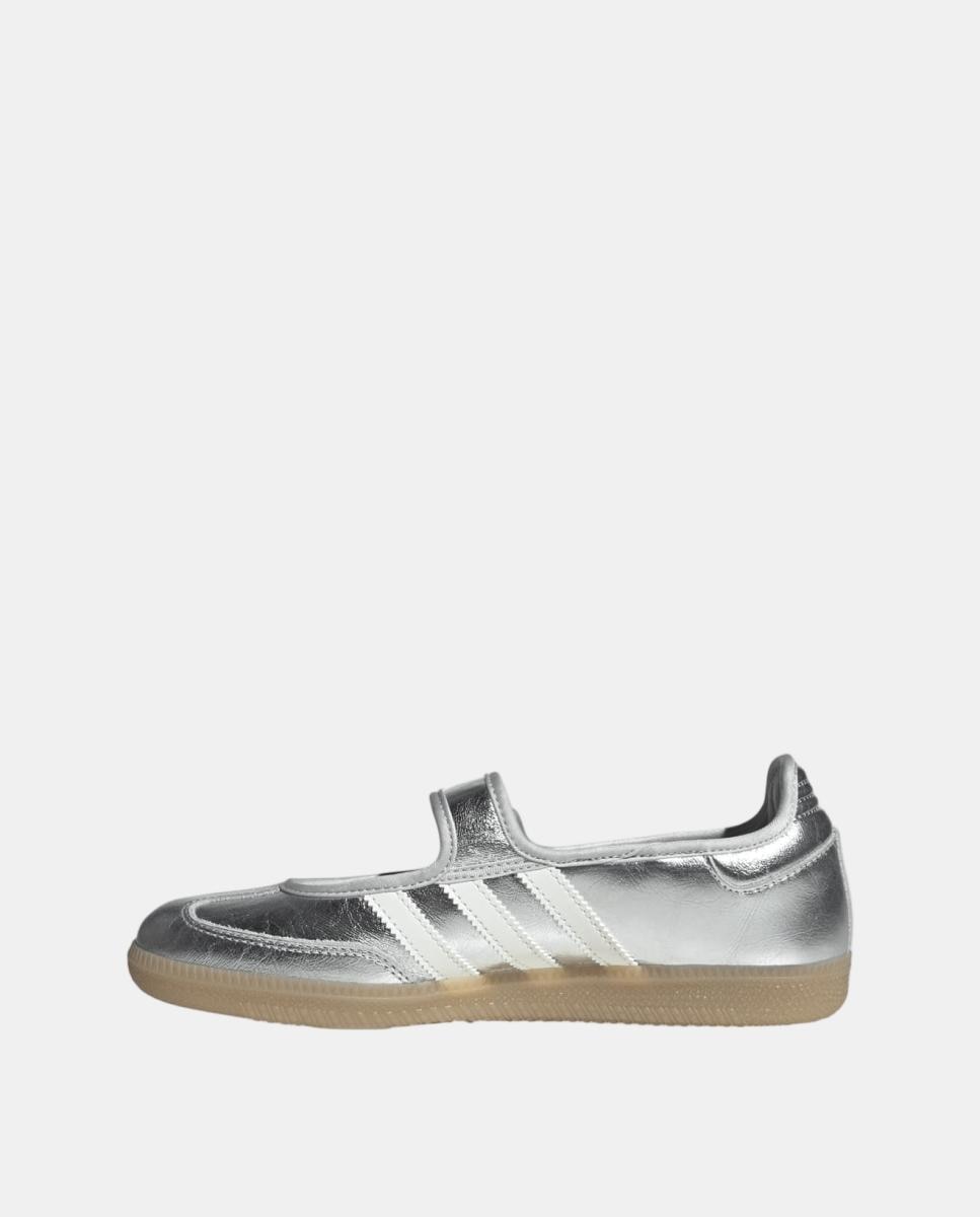 Zapatillas de Casual de Mujer SAMBA JANE W Adidas Plateado Plateado-4