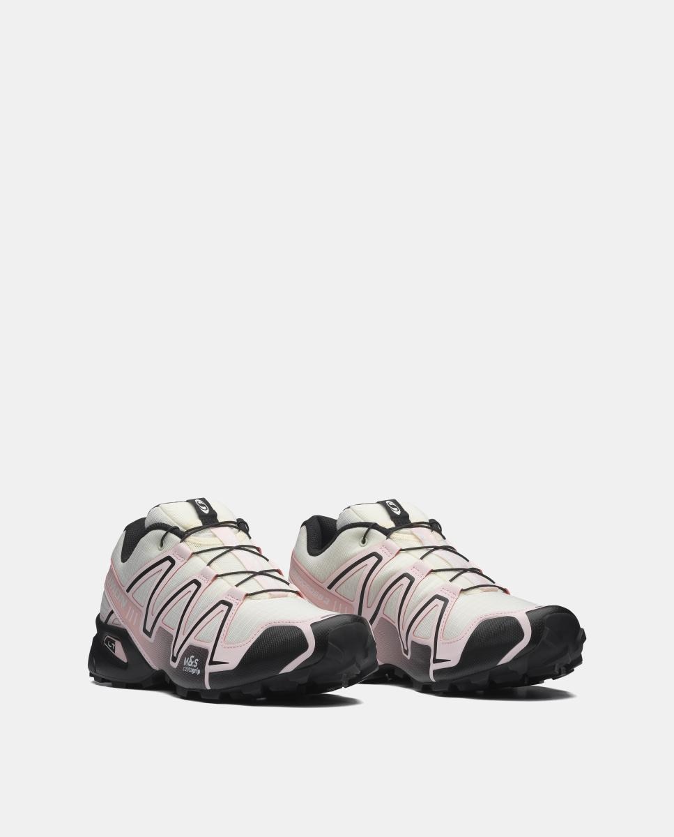 Sapatilhas Speedcross 3 de Mulher e Homem Branco / Rosa-2