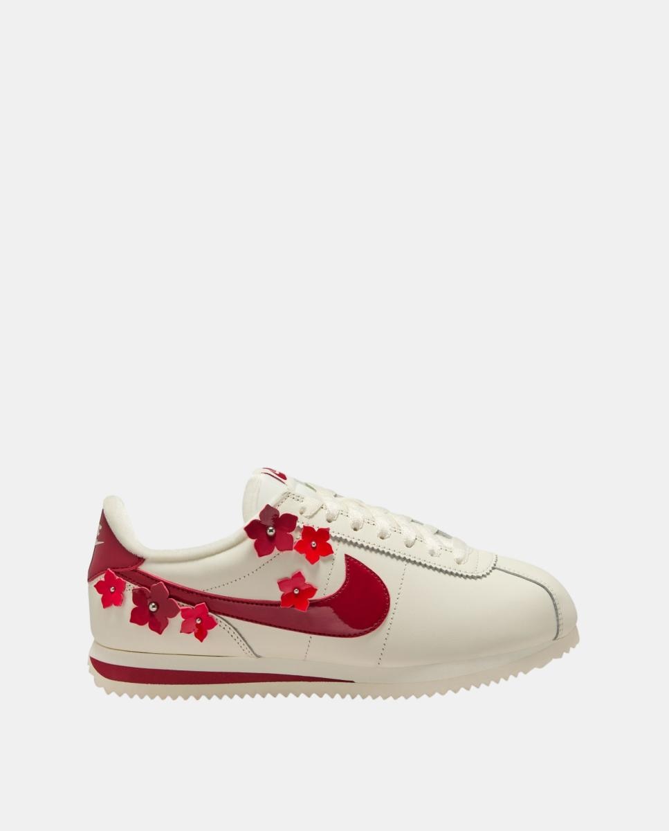 Imagen 0 de Nike W NIKE CORTEZ LTR FLORETTE para mujer Blanco