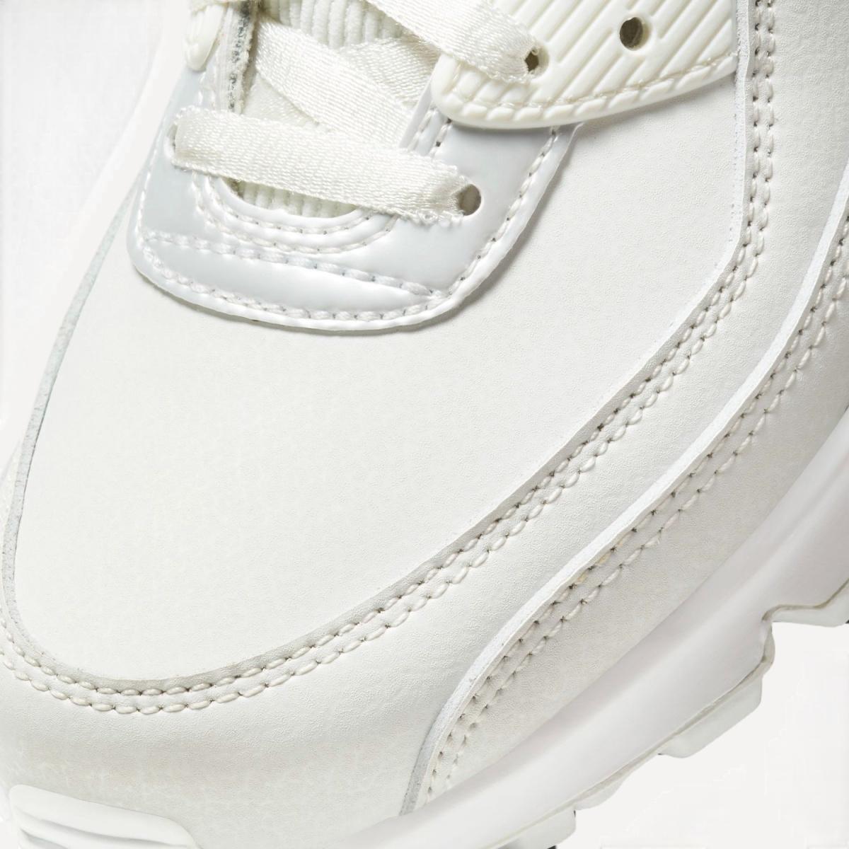 Sapatilhas Casual de Mulher WMNS Air Max 90 Branco-8