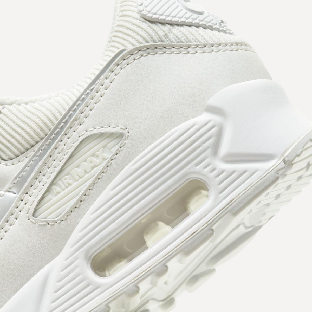 Sapatilhas Casual de Mulher WMNS Air Max 90 Branco-9