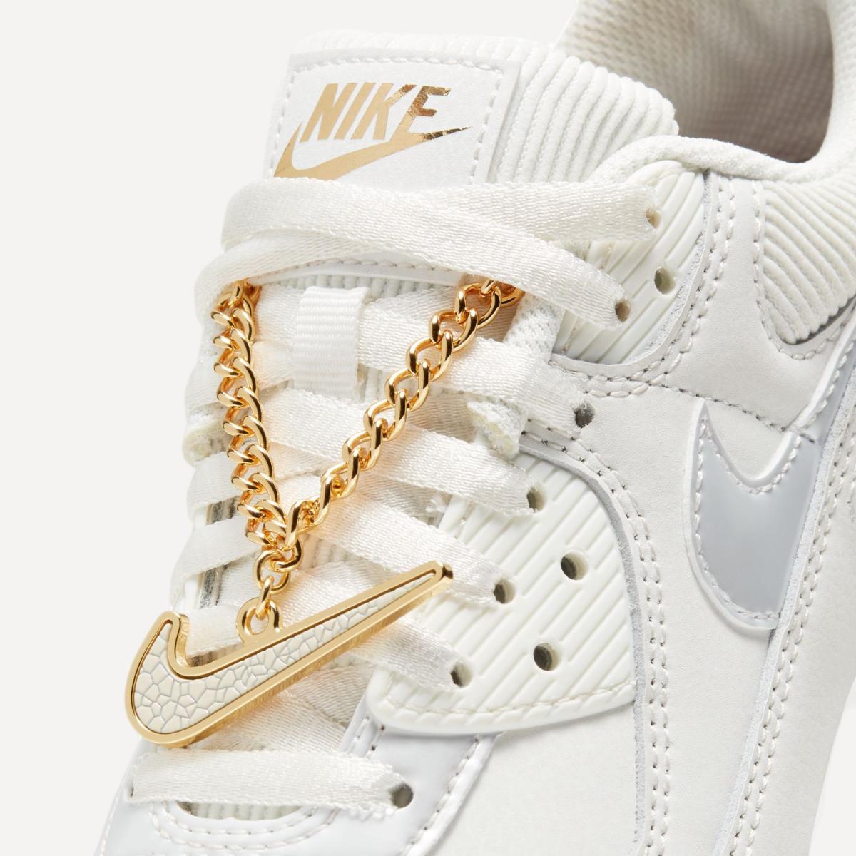 Sapatilhas Casual de Mulher WMNS Air Max 90 Branco-11
