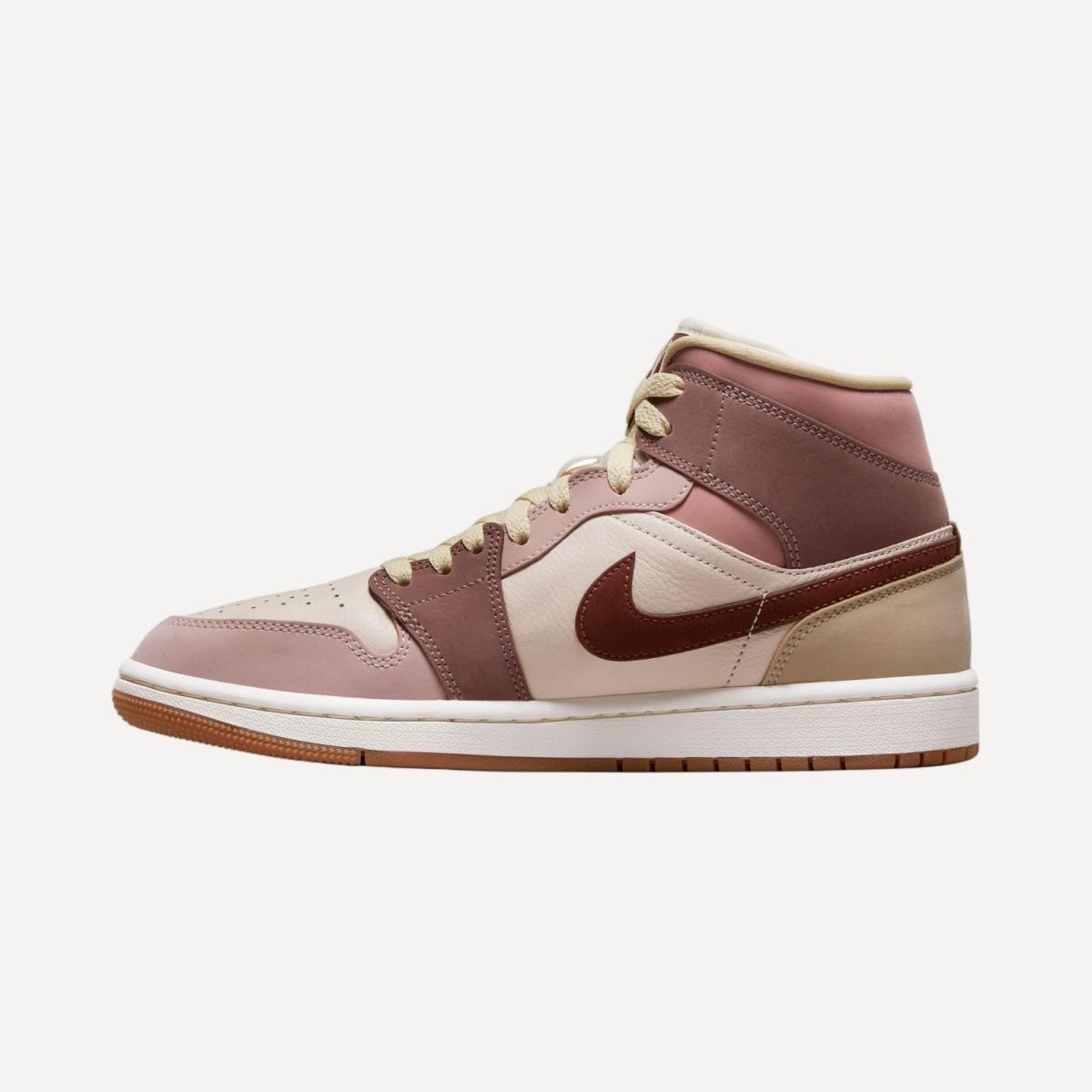 Sapatilhas Casual de Mulher WMNS Air Jordan 1 Mid SE Laranja-7