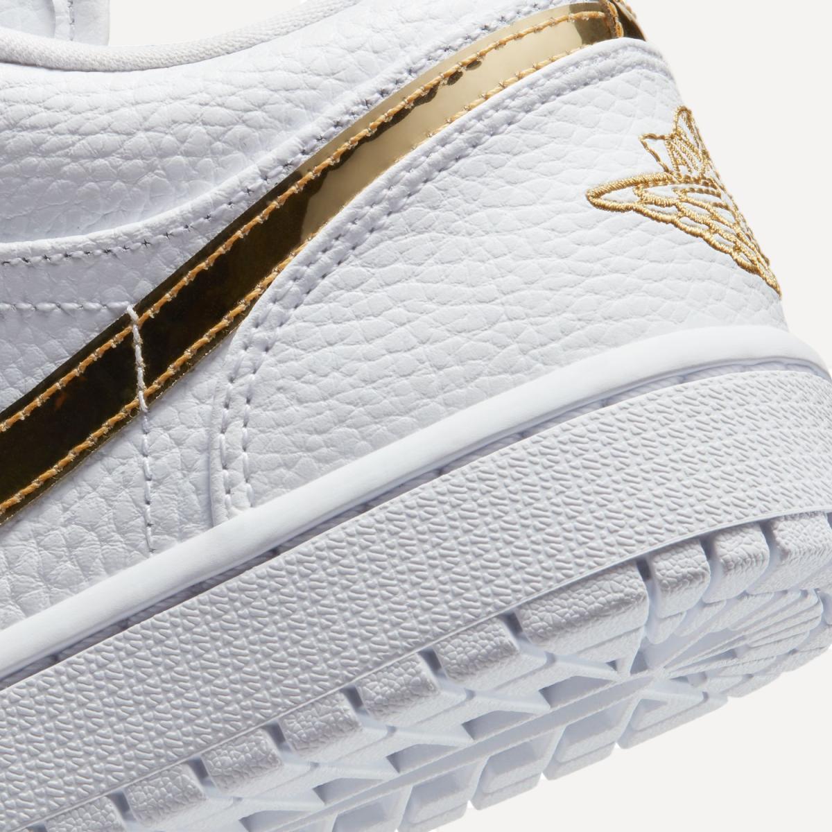 Sapatilhas Casual de Mulher WMNS Air Jordan 1 Low SE Branco-9