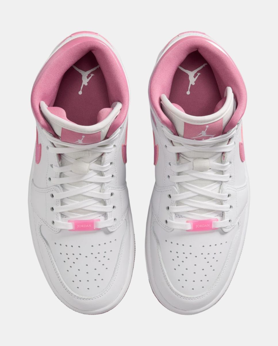 Sapatilhas Casual Para Mulher Wmns Air Jordan 1 Mid Se Jordan Branco-3