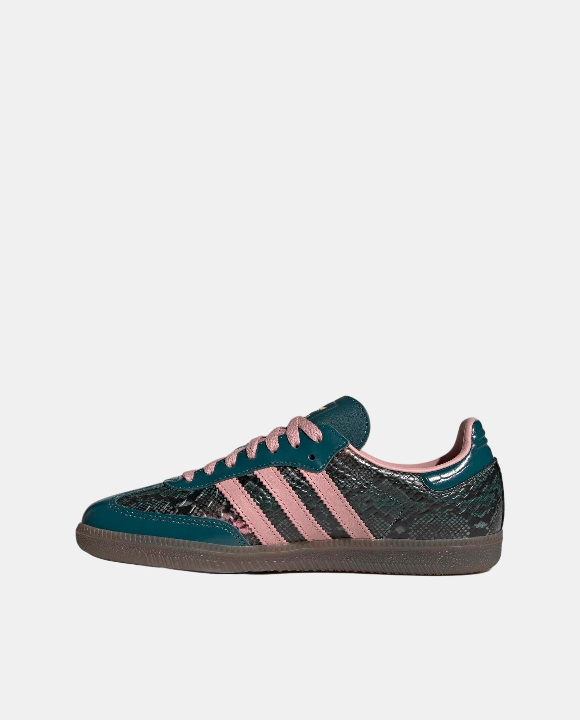 Imagen 4 de Adidas SAMBA OG W para mujer - Verde Verde