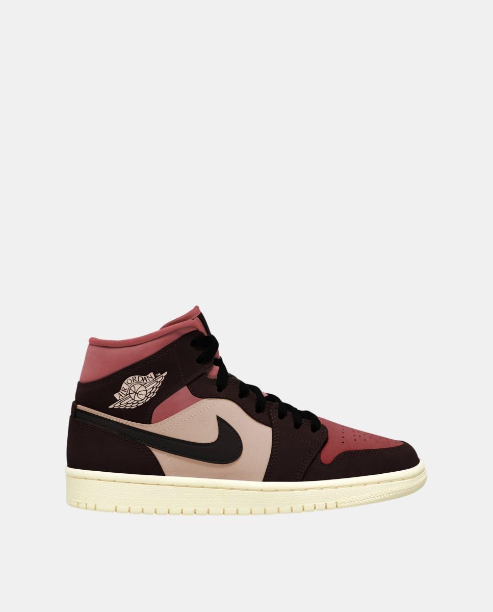 Zapatillas Casual de Mujer WMNS AIR JORDAN 1 MID Jordan - Marrón Marrón-1