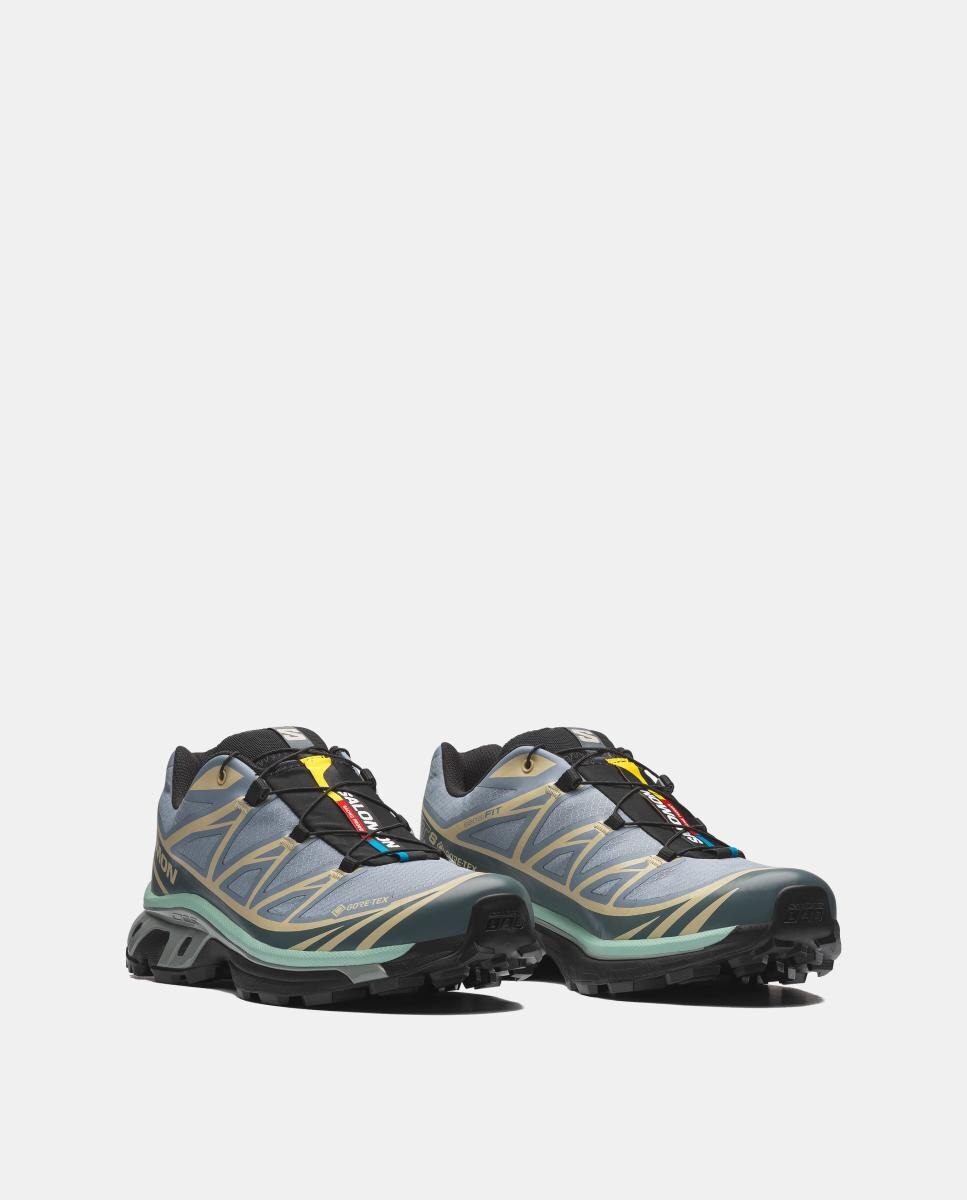Sapatilhas XT-6 GTX de Homem Cinzento/Verde-2