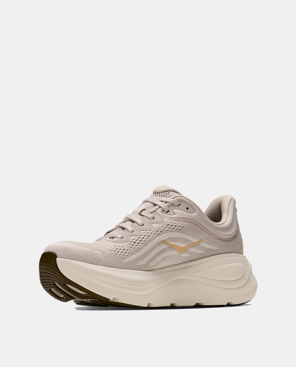 Hoka W BONDI 9 para mujer - Gris Gris-3