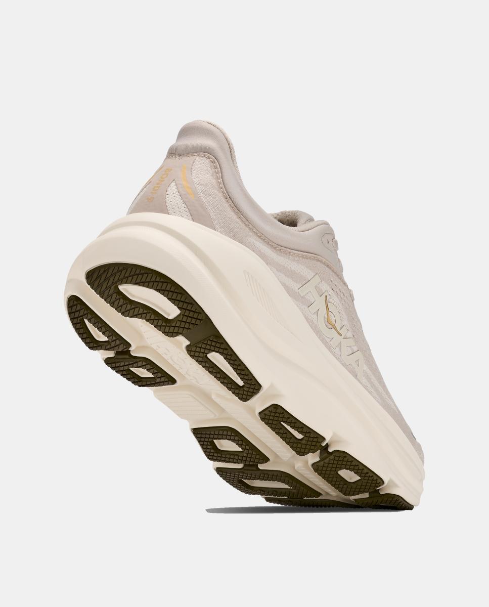Hoka W BONDI 9 para mujer - Gris Gris-4