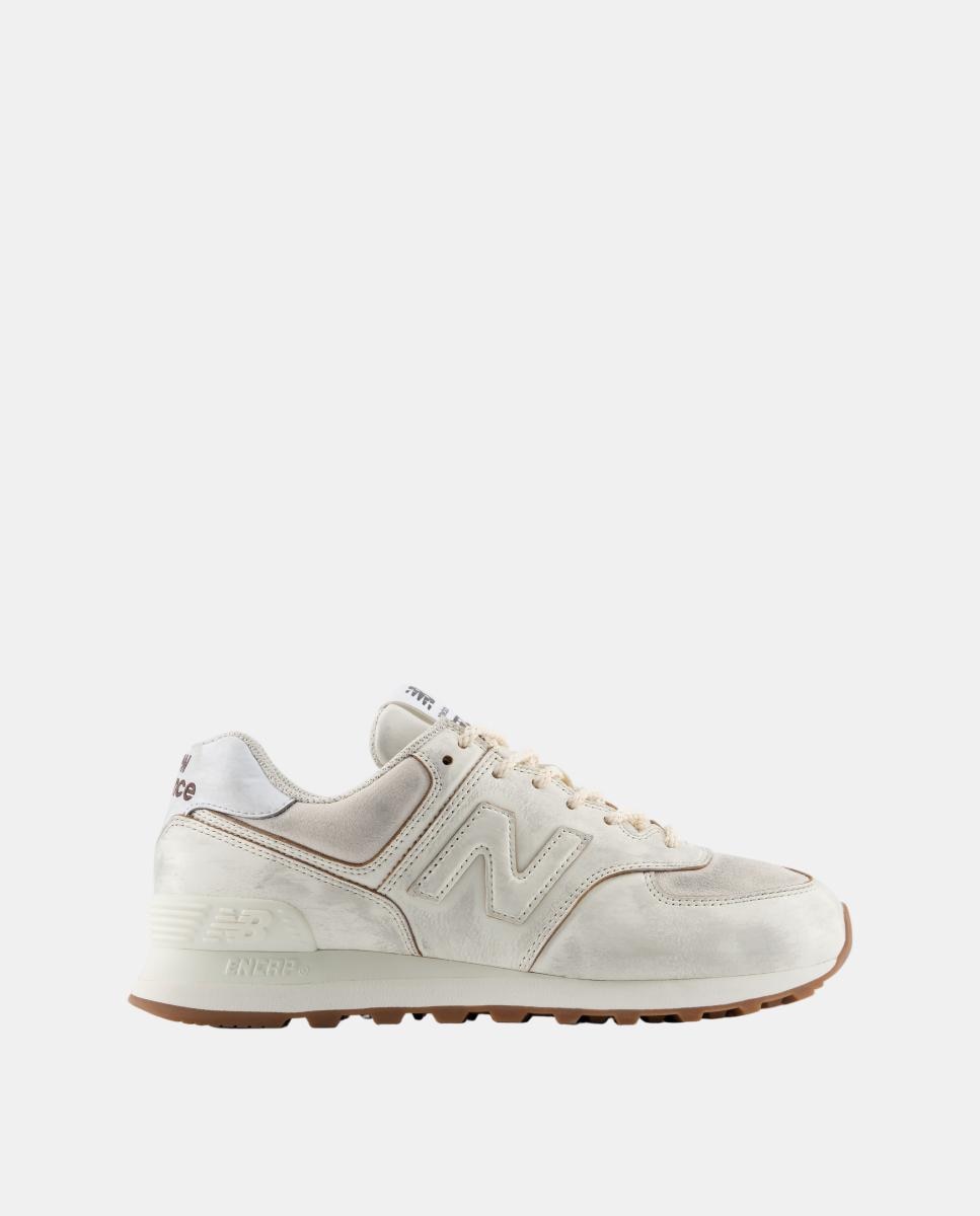 Imagen 0 de New Balance 574 para hombre y mujer Blanco