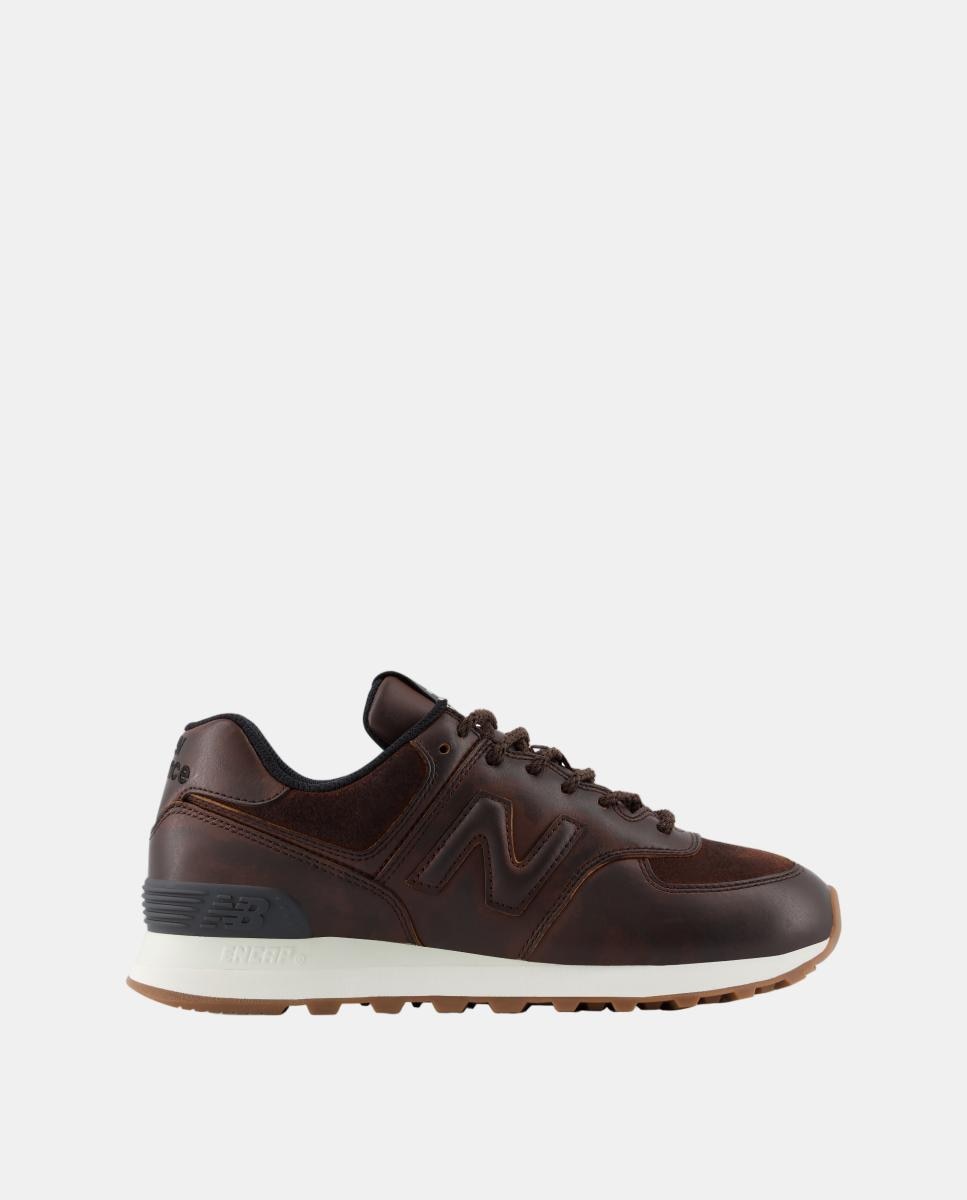 Imagen 0 de New Balance 574 para hombre y mujer Marrón
