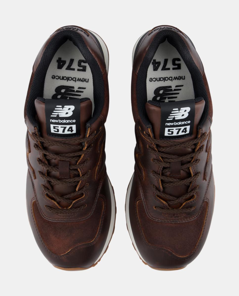 New Balance 574 para hombre y mujer - Marrón Marrón-3