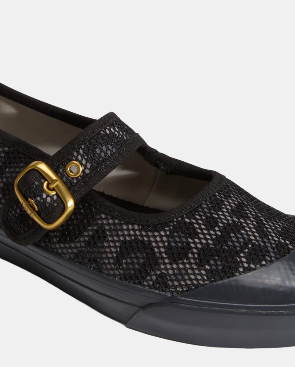 LX Mary Jane Lowpro Combat Black para Mulher Animal Print-6