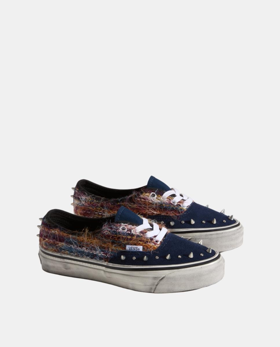 LX Authentic 44 Mohair BLUE/MULTI para Mulher Azul-escuro-2