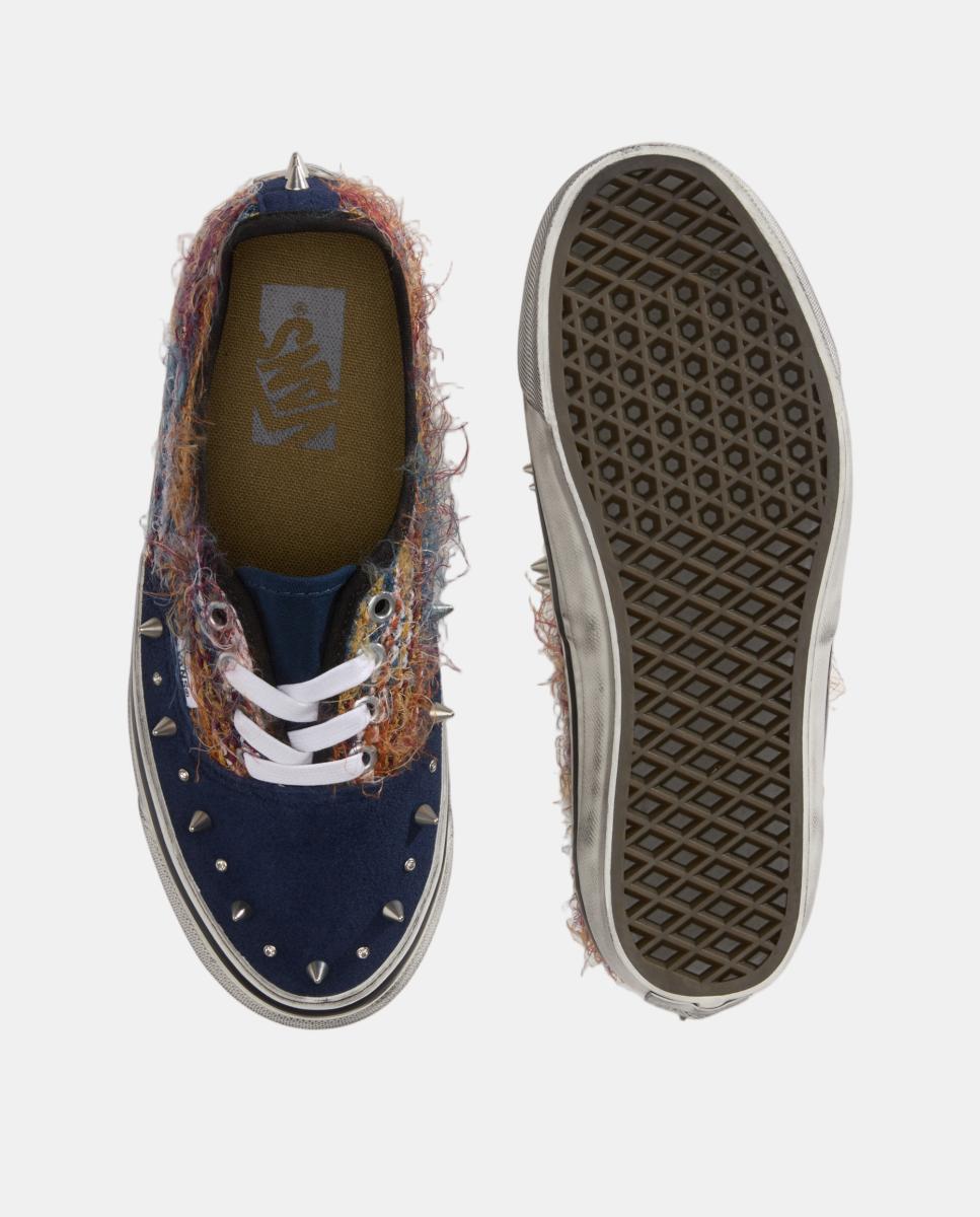 LX Authentic 44 Mohair BLUE/MULTI para Mulher Azul-escuro-3