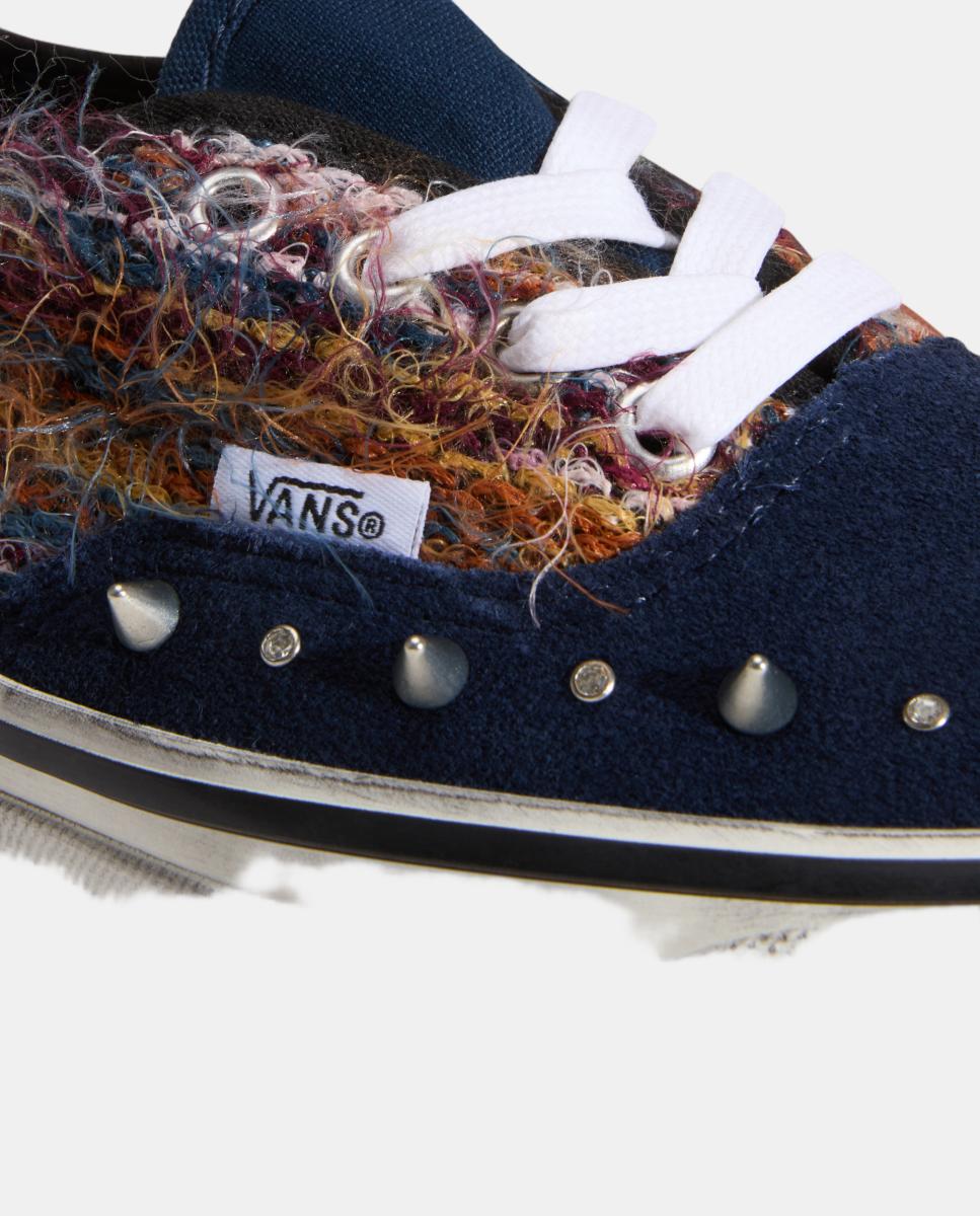 LX Authentic 44 Mohair BLUE/MULTI para Mulher Azul-escuro-6