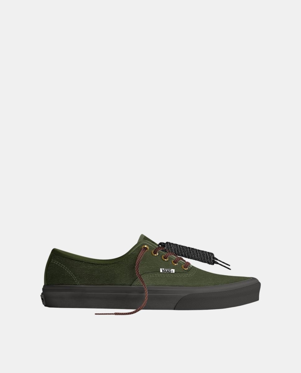 Imagen 0 de Vans LX Authentic 44 Field BLACK/GREEN para mujer Verde Oliva
