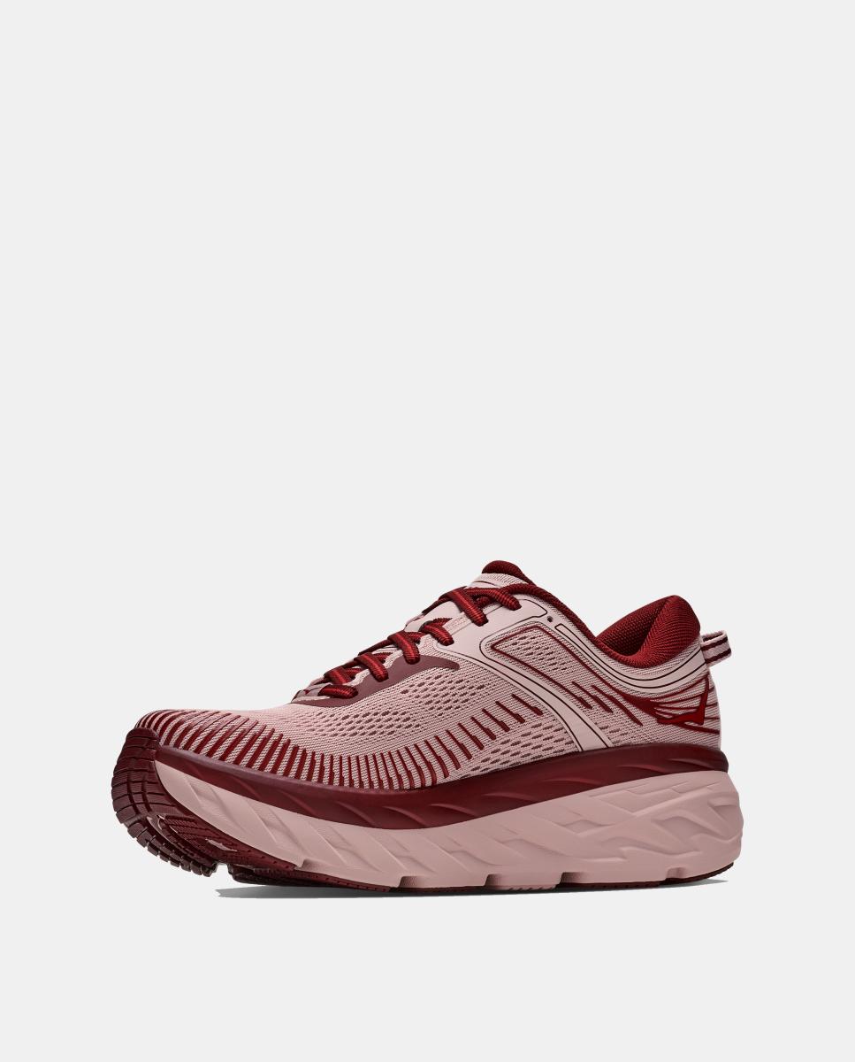 Hoka W BONDI 7 para mujer - Rosa / Rojo Rosa / Rojo-3