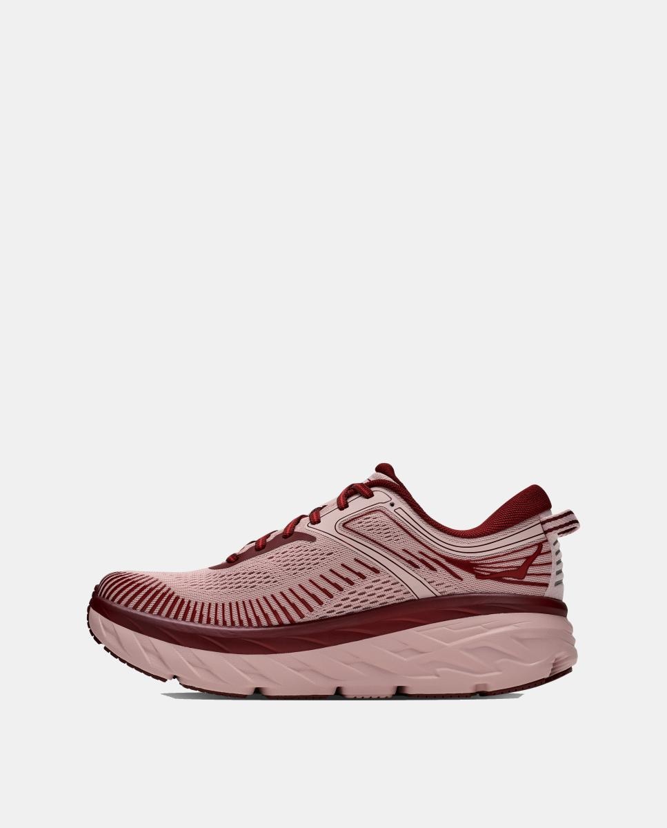 Hoka W BONDI 7 para mujer - Rosa / Rojo Rosa / Rojo-8