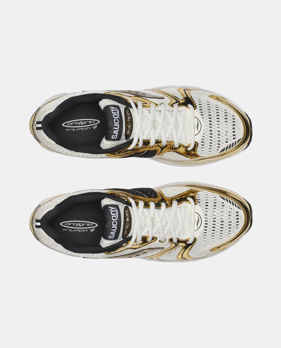 Sapatilhas Casual de mulher Progrid Triumph 4 Saucony Branco / Preto-5