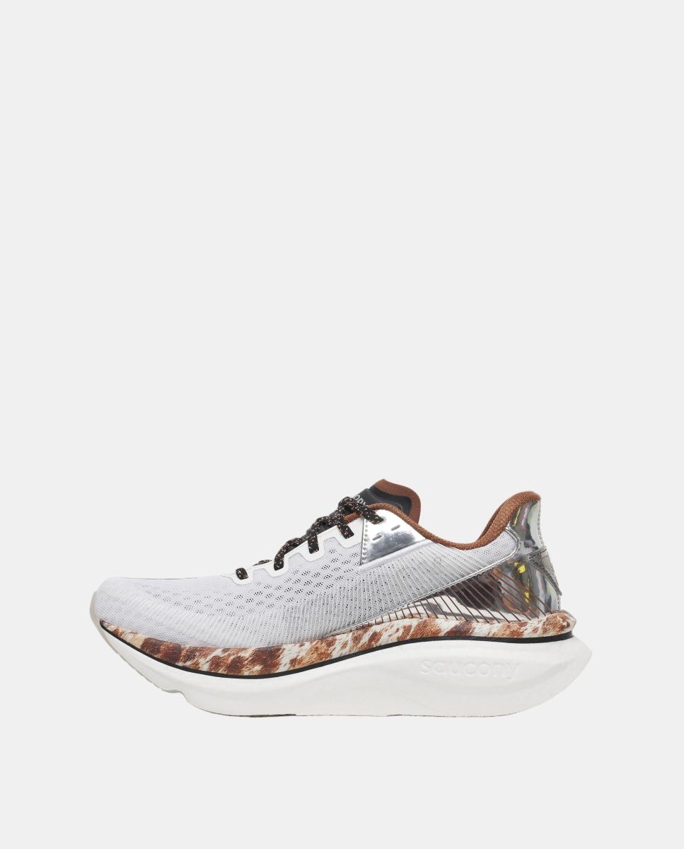 Saucony ENDORPHIN AZURA para mulher Branco / Castanho-3