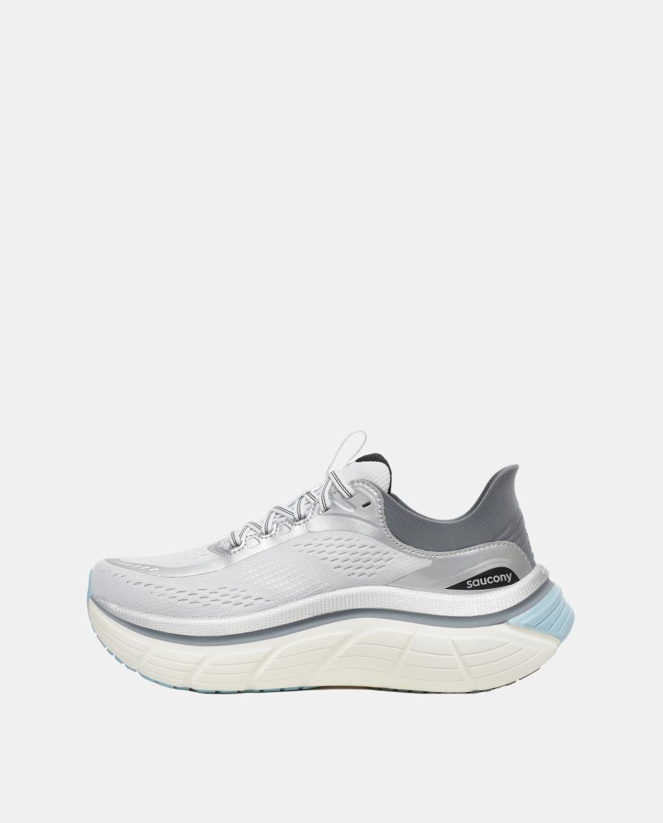 Saucony PARAMOUNT MAX para mujer - Gris / Blanco Gris / Blanco-3