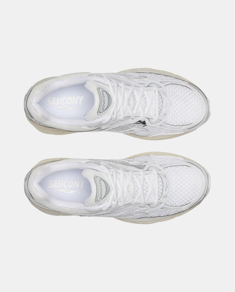 Sapatilhas Casual de mulher Progrid Omni 9 Saucony Branco / Cinzento-5