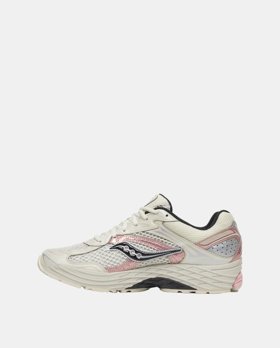 Sapatilhas Casual de mulher Progrid Omni 9 Saucony Branco / Rosa-3