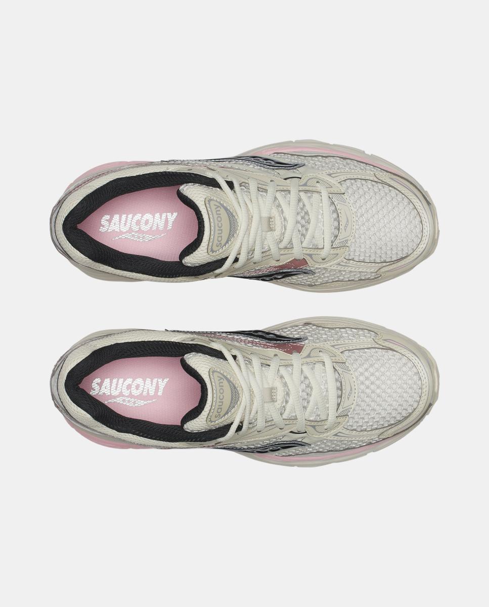 Sapatilhas Casual de mulher Progrid Omni 9 Saucony Branco / Rosa-5