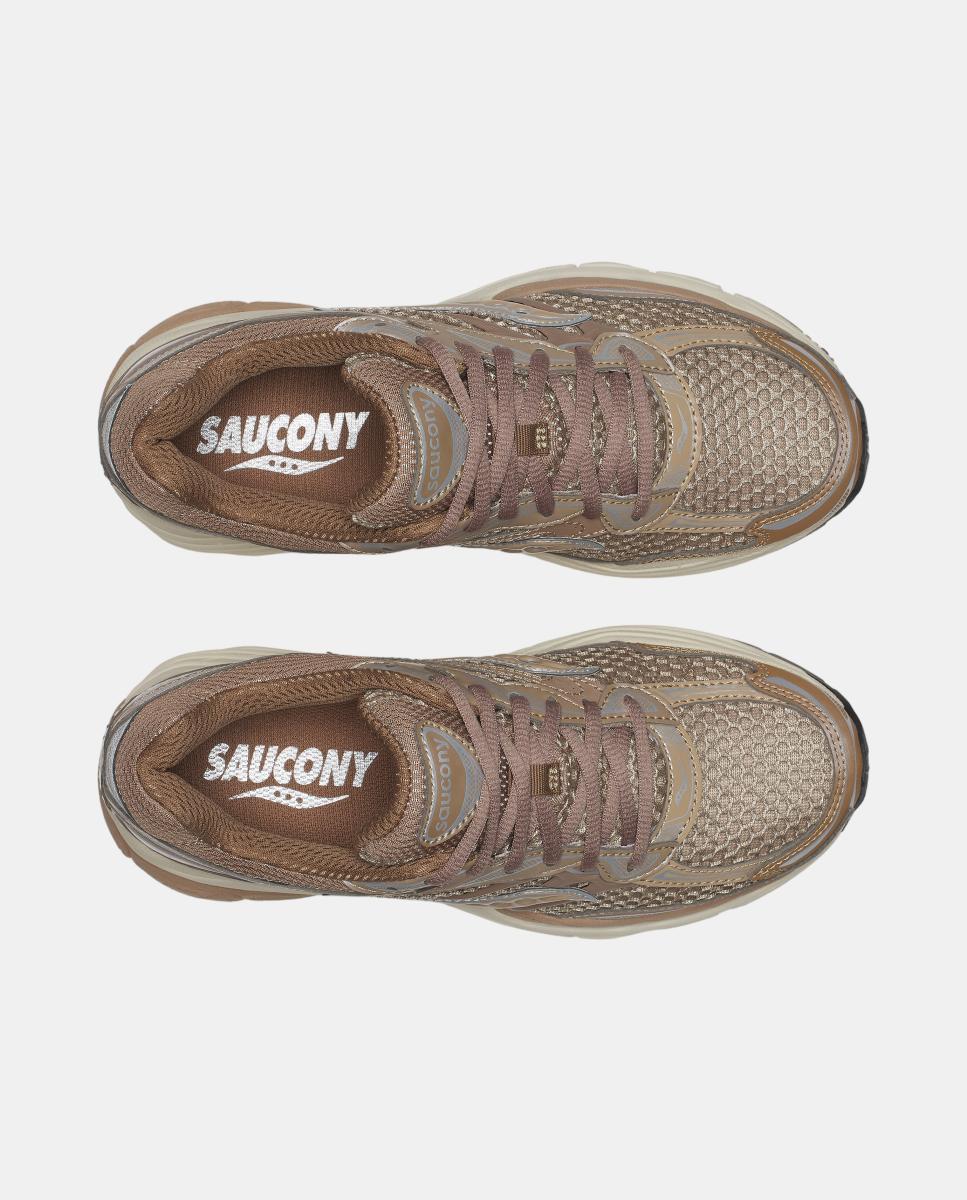 Sapatilhas Casual de mulher Progrid Omni 9 Saucony Bege-5