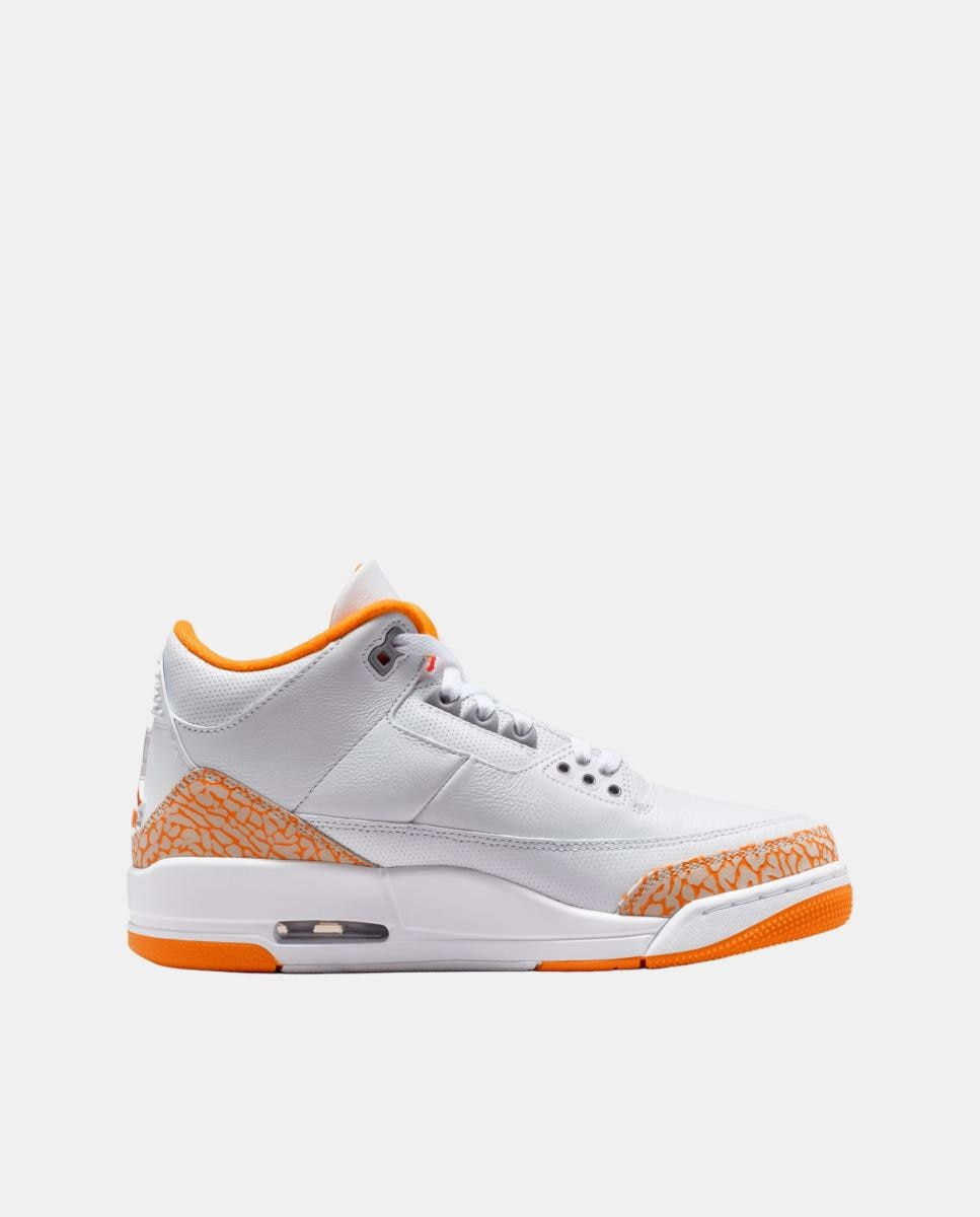 WMNS AIR JORDAN 3 RETRO para Mulher Branco-3