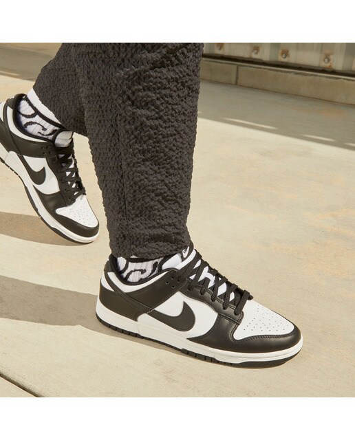 Sapatilhas casual de homem Dunk Low Retro Nike Branco / Preto-10