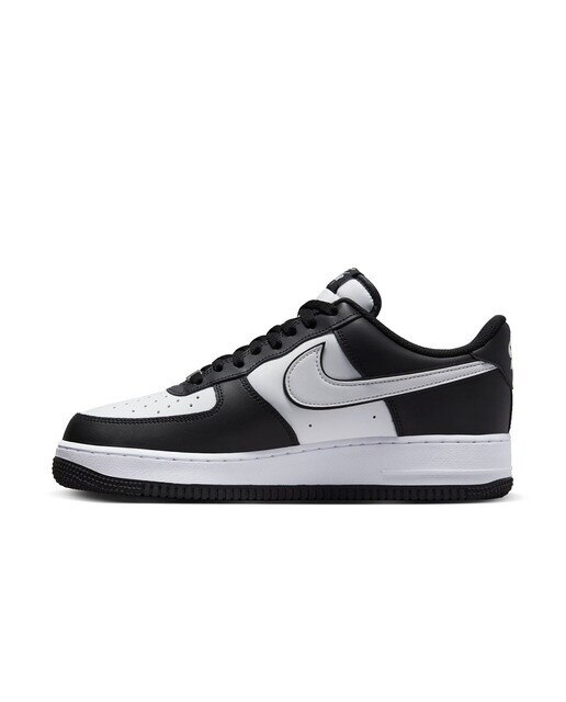 Sapatilhas casual de homem Air Force 1 '07 Nike Preto / Branco-4