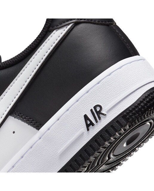 Sapatilhas casual de homem Air Force 1 '07 Nike Preto / Branco-7